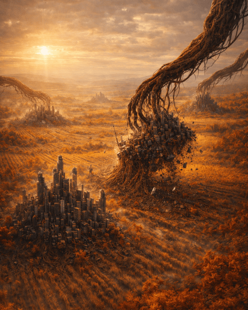 Civilization Is a Seasonal Crop — Poster