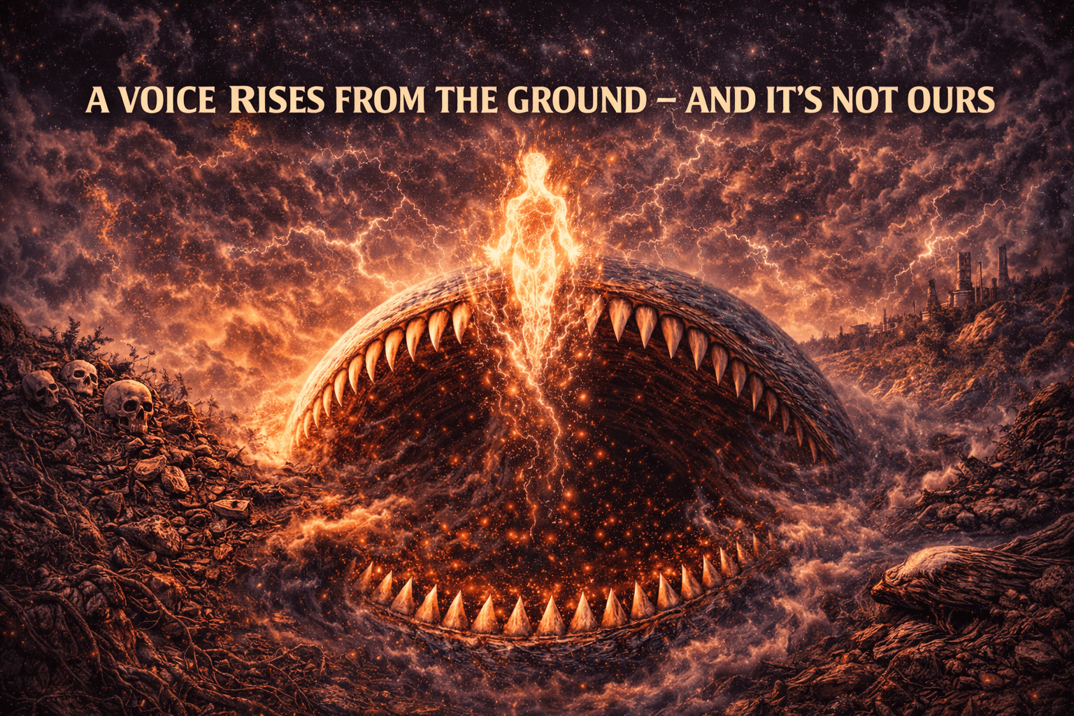 🎙️ A Voice Rises from the Ground — And It’s Not Ours