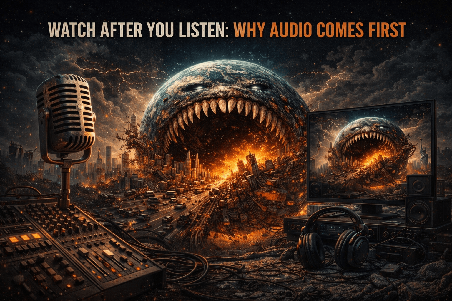 14. Watch After You Listen: Why Audio Comes First