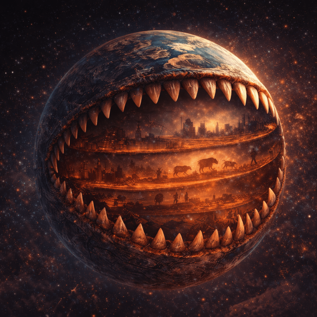 Cross-section of Earth's history