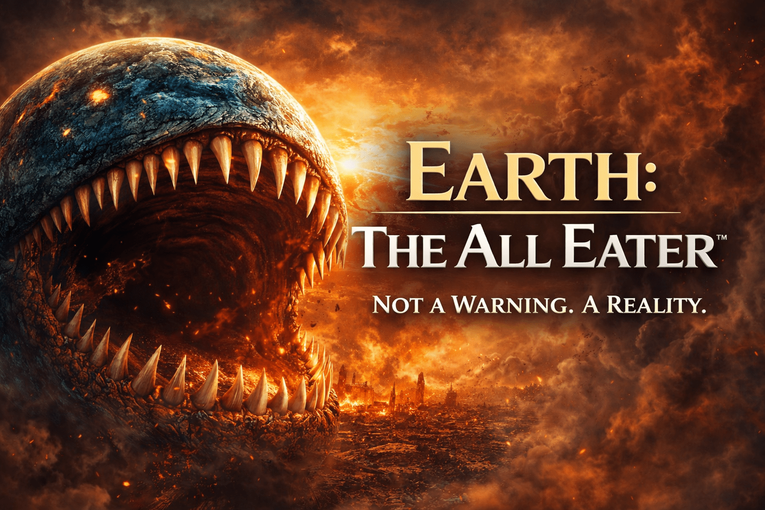 26. Earth: The All Eater™ — Not a Warning. A Reality.