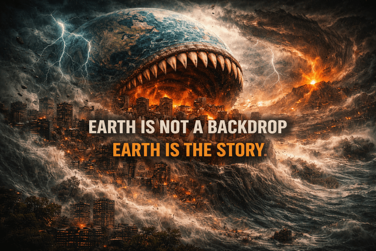 🌍 Earth Is Not a Backdrop. Earth Is the Story. 🔉