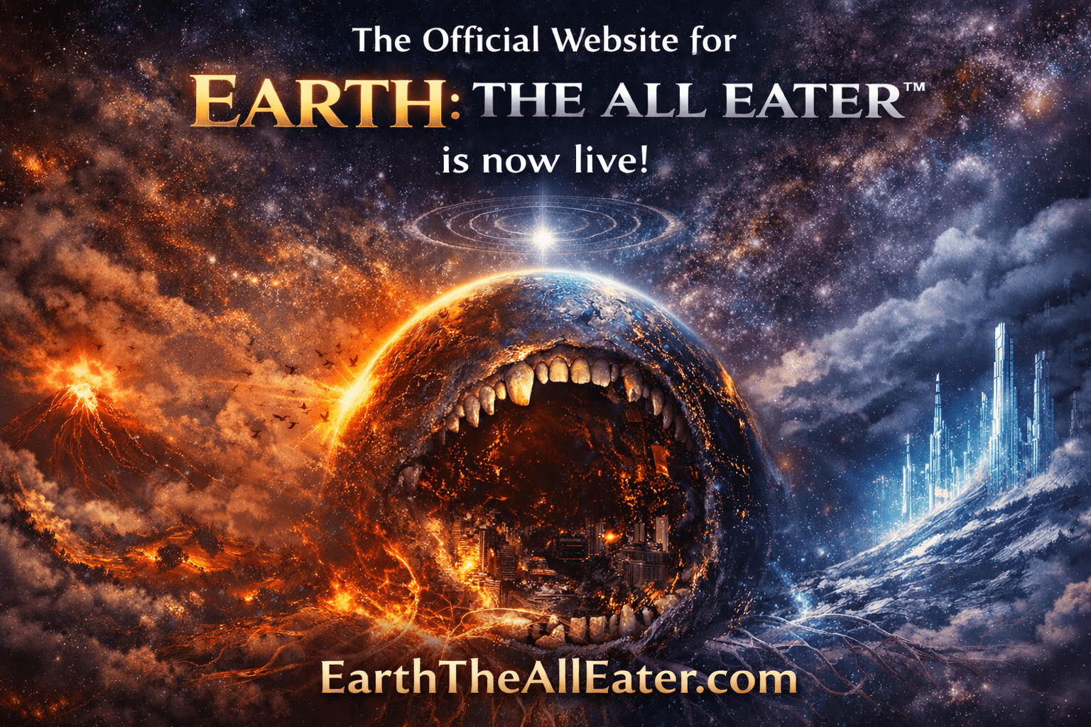 🌍 The Official Website for Earth: The All Eater™ Is Now Live