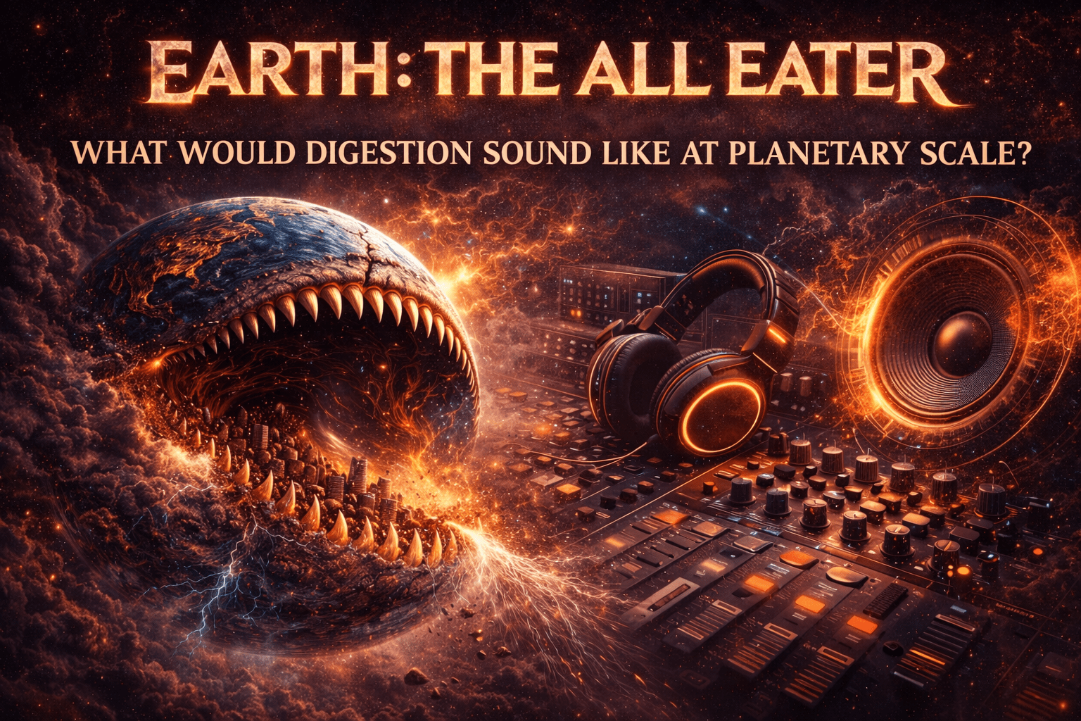🔊 What Would Digestion Sound Like at Planetary Scale?