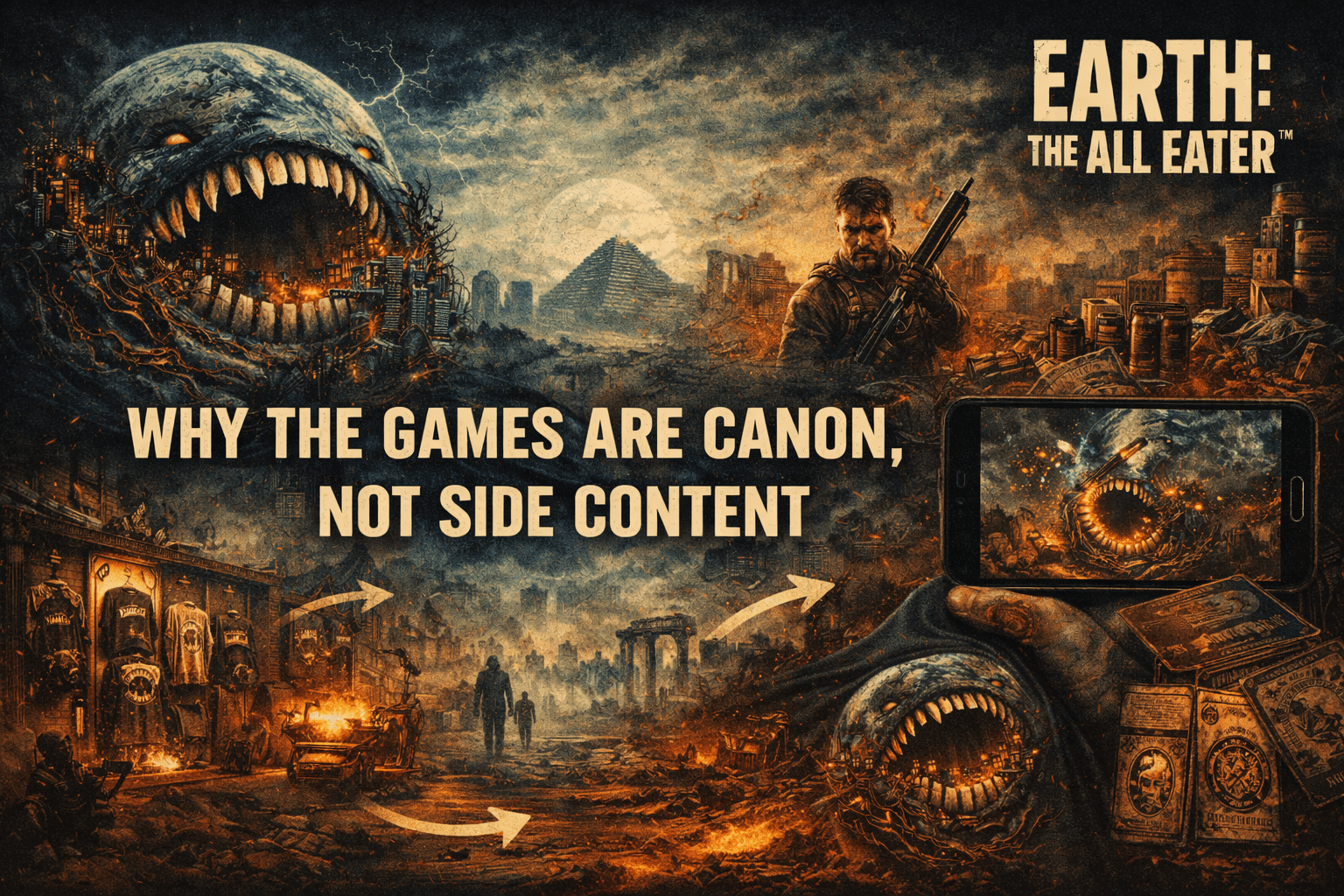 Why the Games Are Canon, Not Side Content