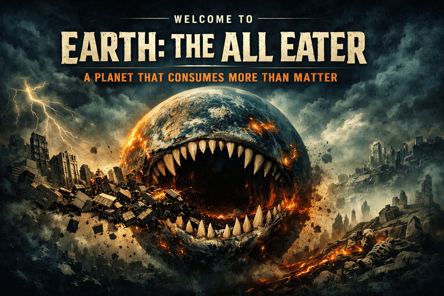 Welcome to Earth: The All Eater: A Planet That Consumes More Than Matter