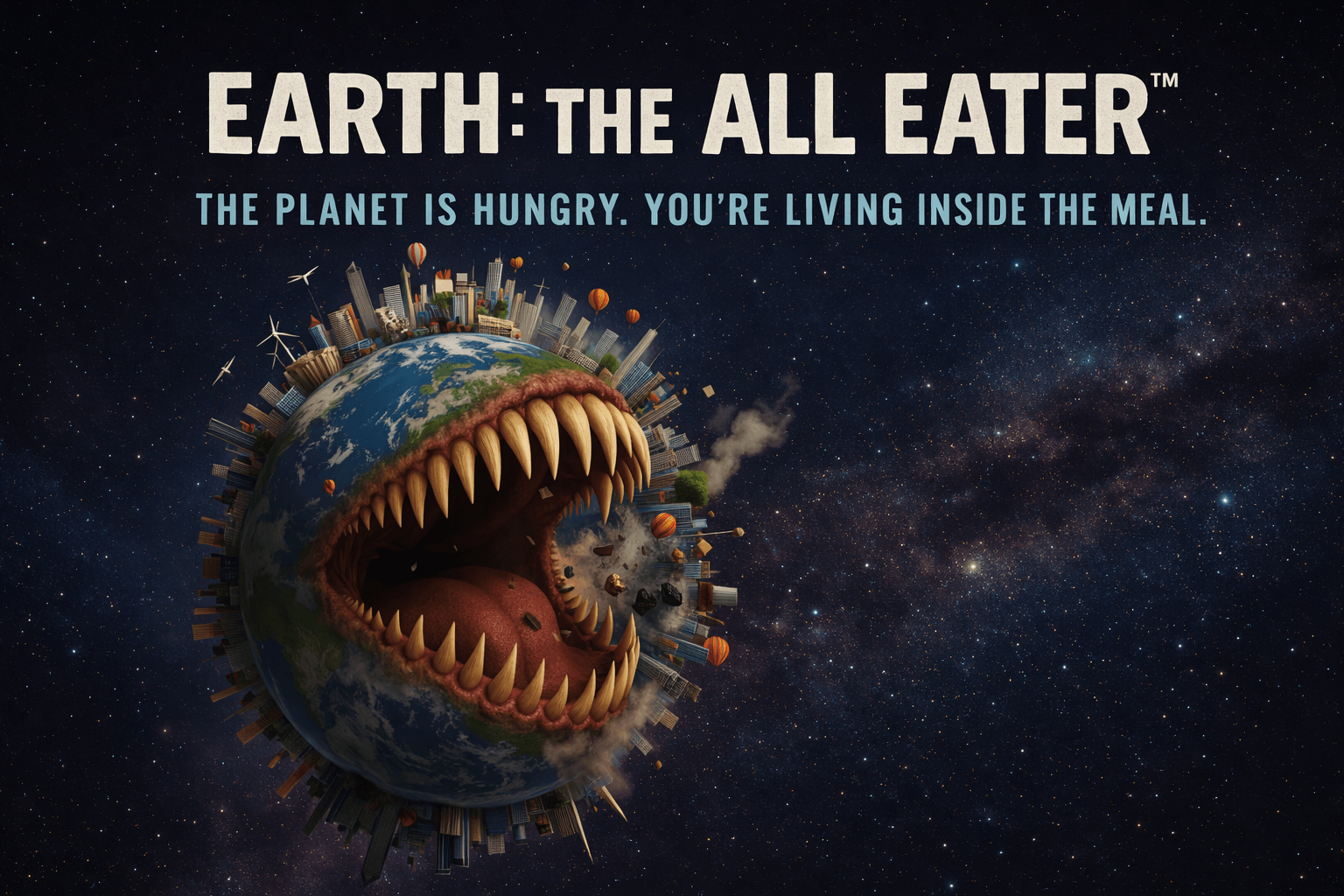 🌍 The Planet Is Hungry. You’re Living Inside the Meal.