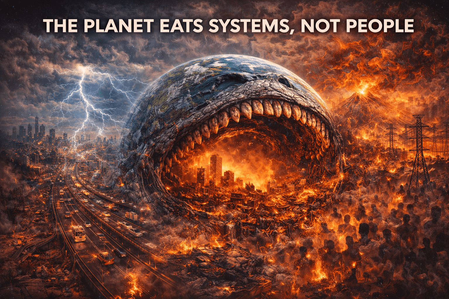 The Planet Eats Systems, Not People 📹