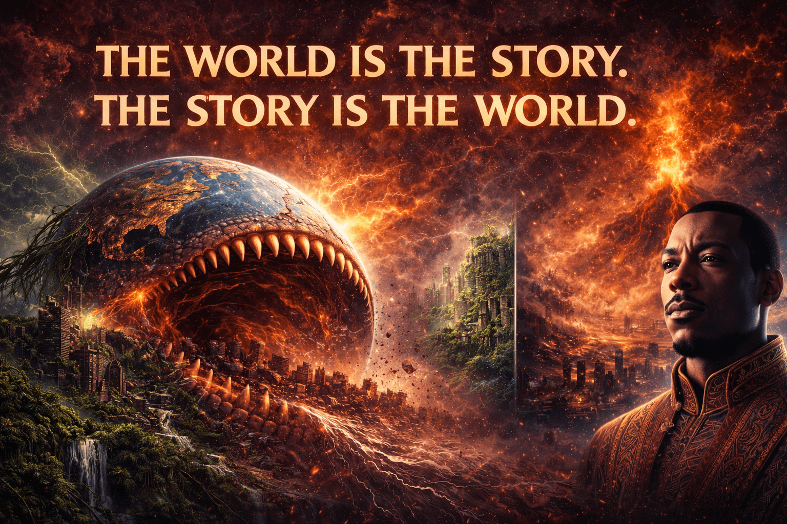 The World Is the Story. The Story Is the World.