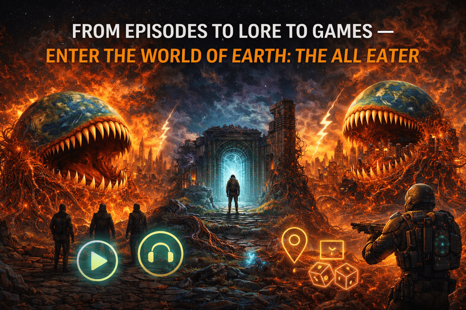 From Episodes to Lore to Games — Enter the World of Earth: The All Eater
