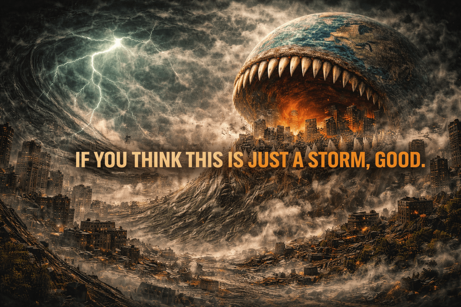 If You Think This Is Just a Storm, Good