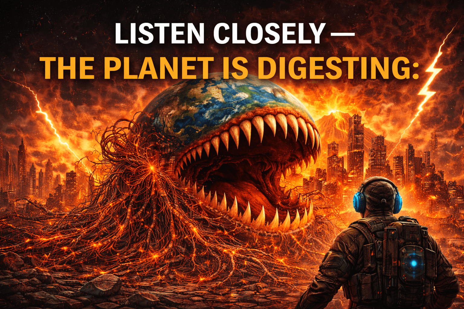🏗️ Progress Is the Loudest Chewing Sound on Earth.
