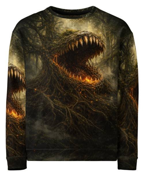 The Forest That Learned to Bite - Unisex Sweatshirt