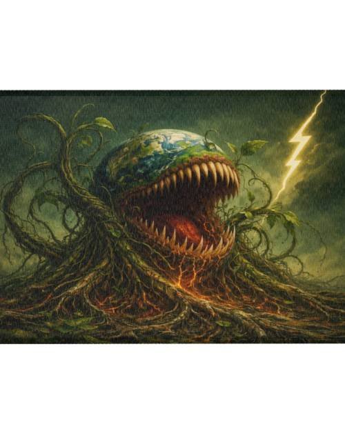 Earth: The All Eater: Green Reclaim - Area rug