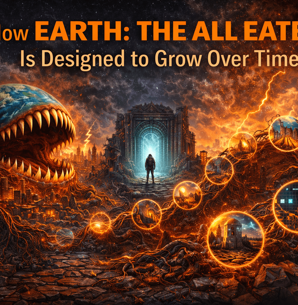 🎙️ How Earth: The All Eater Is Designed to Grow Over Time (Audio)
