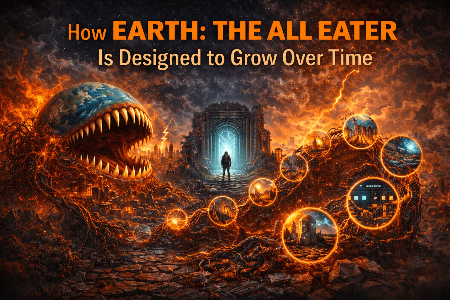 🎙️ How Earth: The All Eater Is Designed to Grow Over Time