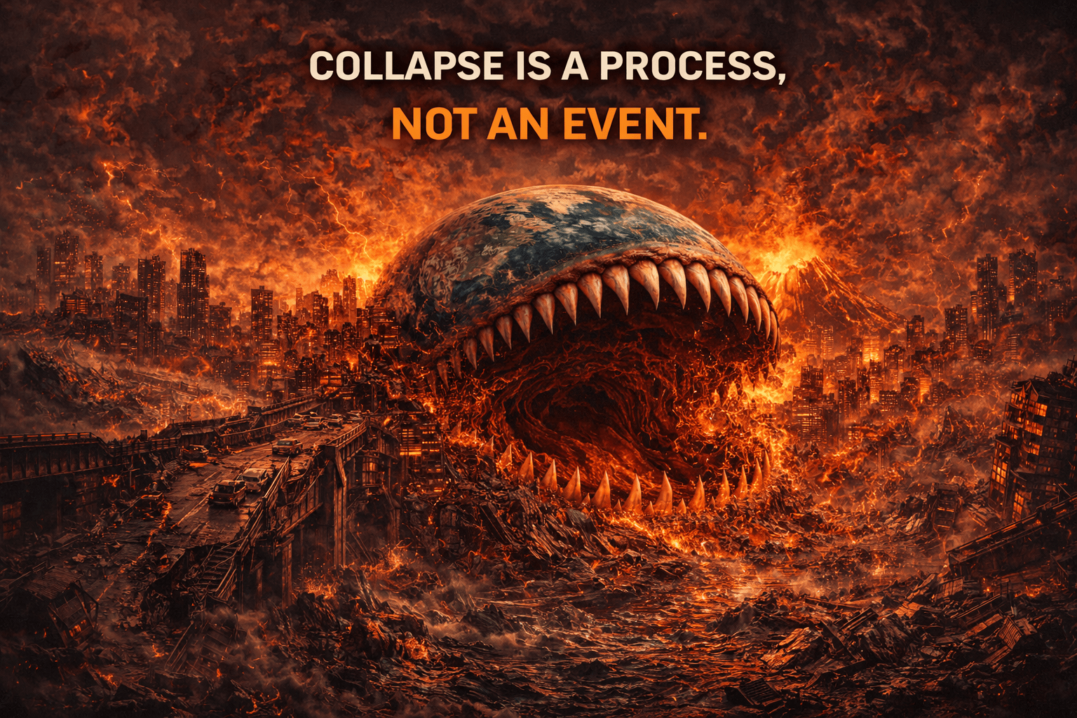 Collapse Is a Process, Not an Event.