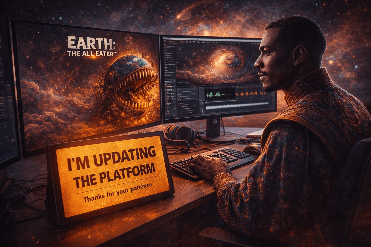 One Gregory Onegodian - Earth Monitoring updates for Earth_ The All Eater