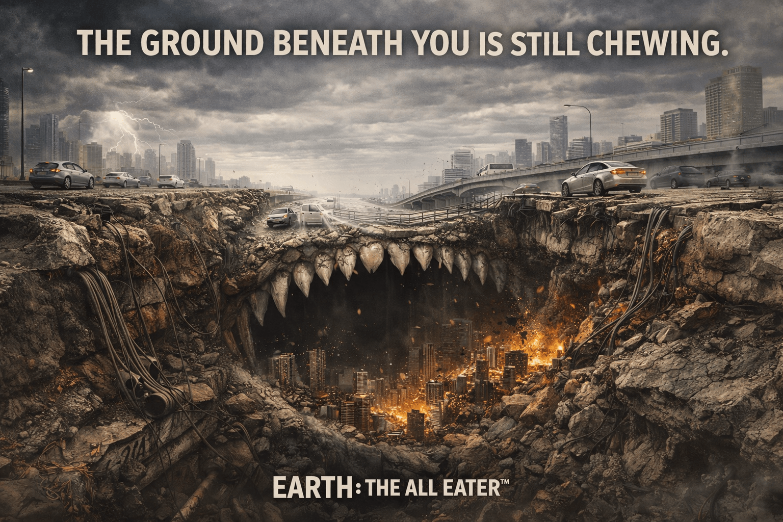 The Ground Beneath You Is Still Chewing