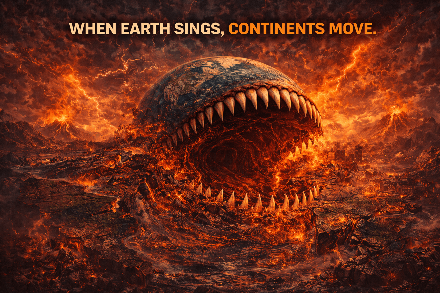 When Earth Sings, Continents Move 🔉