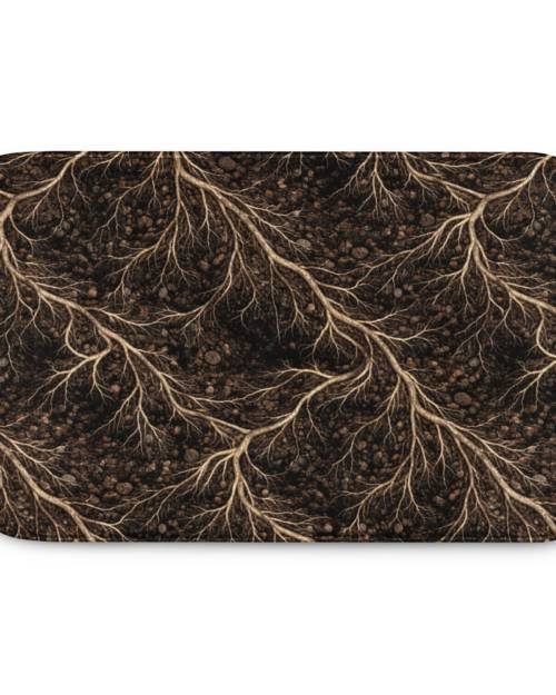 Memory foam bath mat